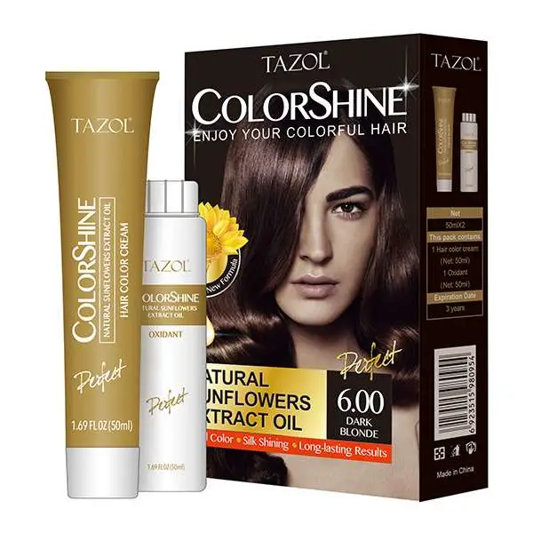 Tazol Hair Care Colorshine Hair Dye (Dark Blonde) (50ml+50ml)