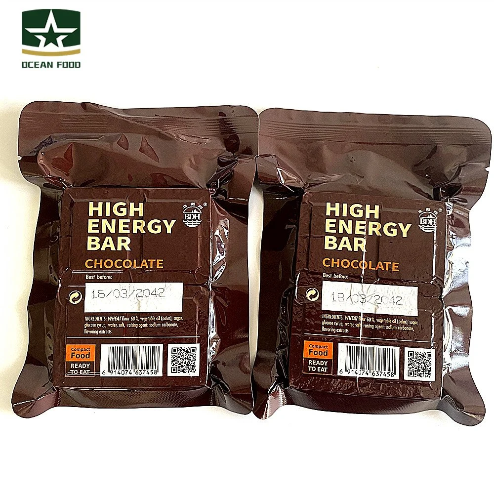 Factory Chocolate High Energy Food Ration Supply Ready to Eat Multivitamin Bar 5% off