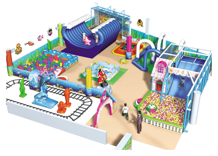 Parque de Diversões alegrar Ocean Adventure Toddler equipamentos de playground