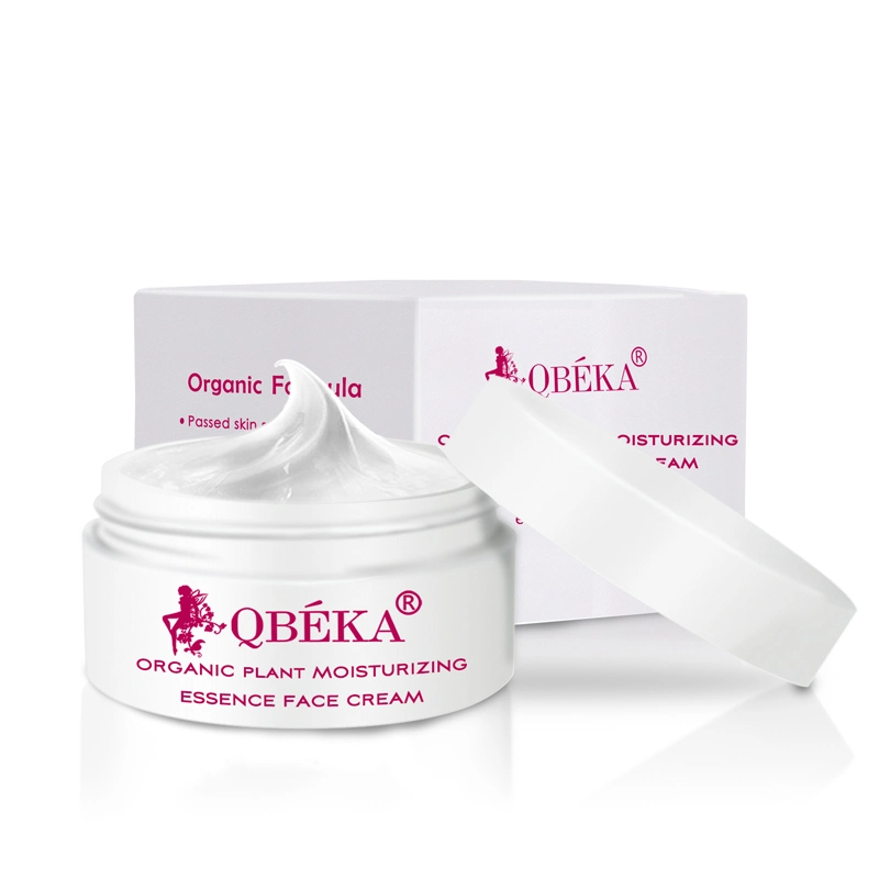 Natual Qbeka planta orgánica Hidratante y blanquear la cara crema para la extracción antienvejecimiento mancha oscura
