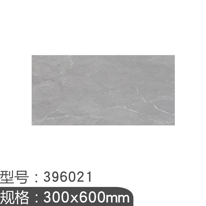 Shaneok Simple Modern Grey Cement Brick 300*600 Bathroom Toilet Tile Archaic Anti-Slip Wear-Resisting Toilet Floor Tile