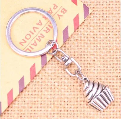 Hot Selling Custom Ice Cream Fancy House Metal Souvenir Keychain