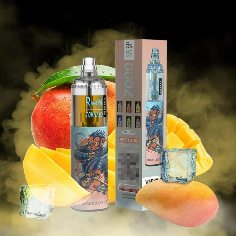 بيع بالجملة Vape Randm Tornado 7000 Puff Factory الأسعار