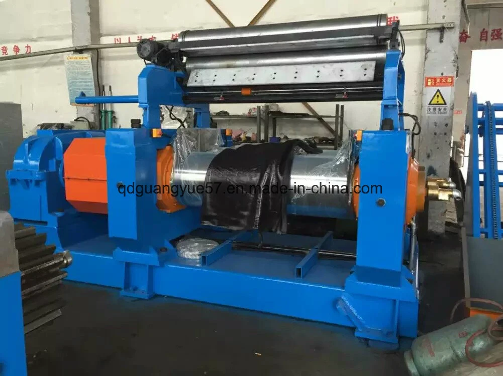 Ball Bearing Bush Two Roll Rubber Mixing Mill Machine