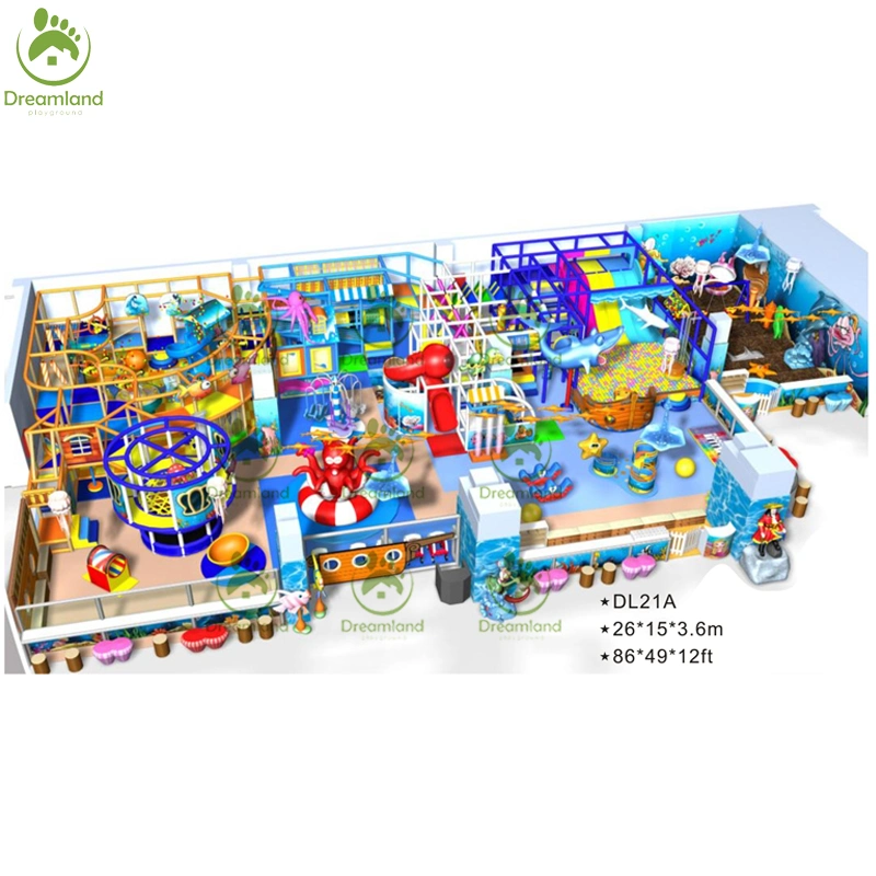 Indoor Amusement Park Soft Play Toddler Playground Free Design Customzied Theme Professional Indoor Playground