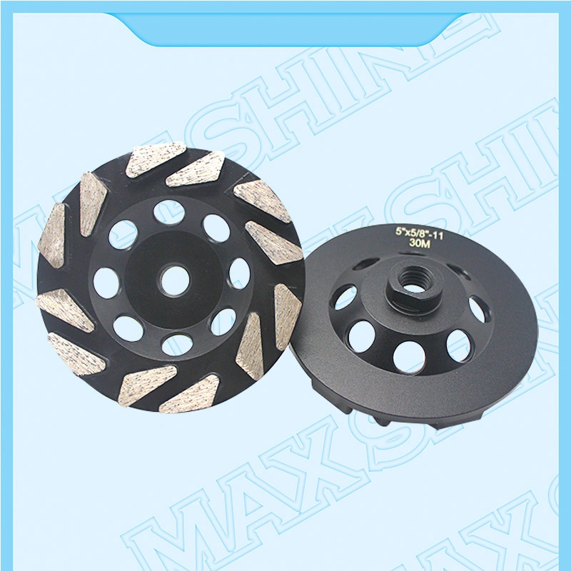 7 Inch Diamond Polishing Pad Concrete Abrasive Tools Diamond Grinding Cup Wheels