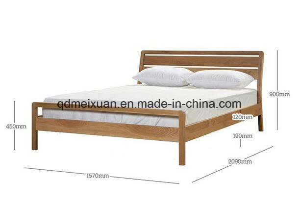 Solid Wooden Bed Modern Beds (M-X2841)