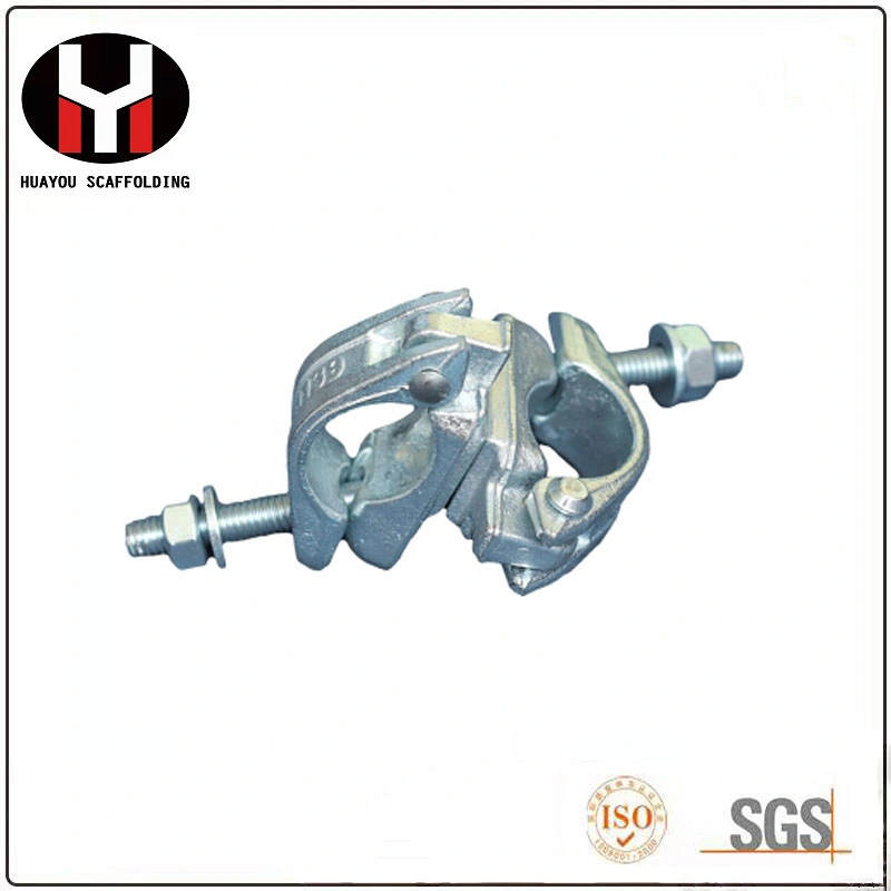 HDG/Electro-Galv. Drop Forged Coupler Scaffolding Clamp Steel Pipe Fitting for Construction