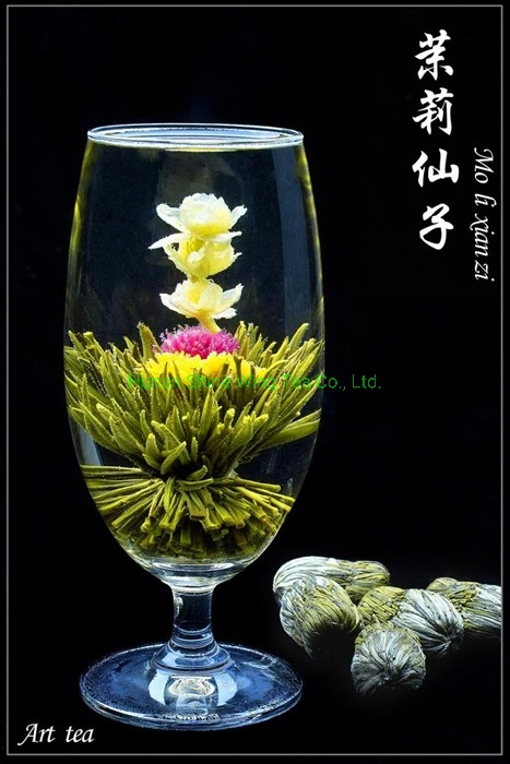 Organic Artist Handmade Flower Herbal Blooming Tea