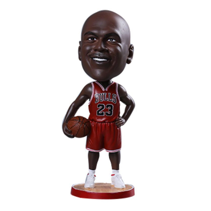 OEM ODM Plastic 3D Model Toy Style Famous Popular Athlete Basketball Player Action Figure for Sale