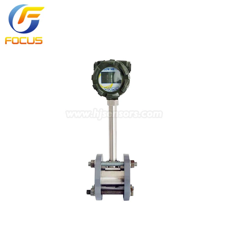 Fabrik Hot Sell Gas Flüssigkeit Piezoelektrische Vortex Flow Meter