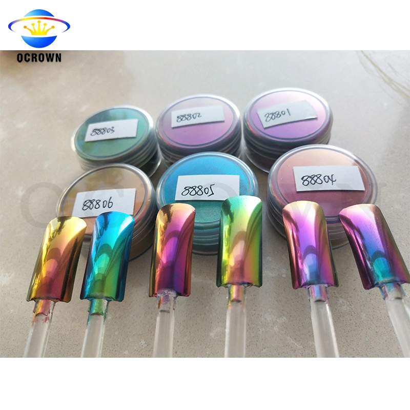 Chrome Chameleon Pearlescent Pigment Powder Color Shift Pigment for Car Coating