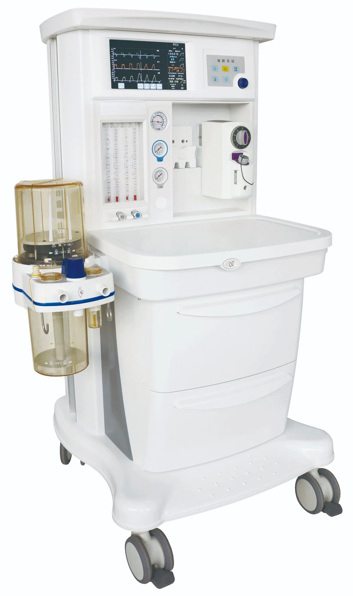 Accurate Mechanical Flowmeter Selectetec Vaporizer Anesthesia Machine (CWM-301C)