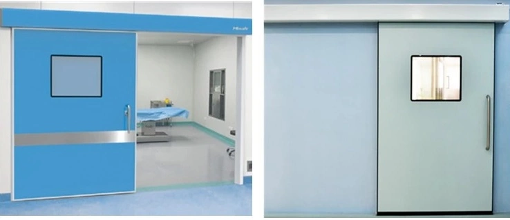 X-ray Hosptital Door 1400X2100mm or Customized Per Request Automatic Opening