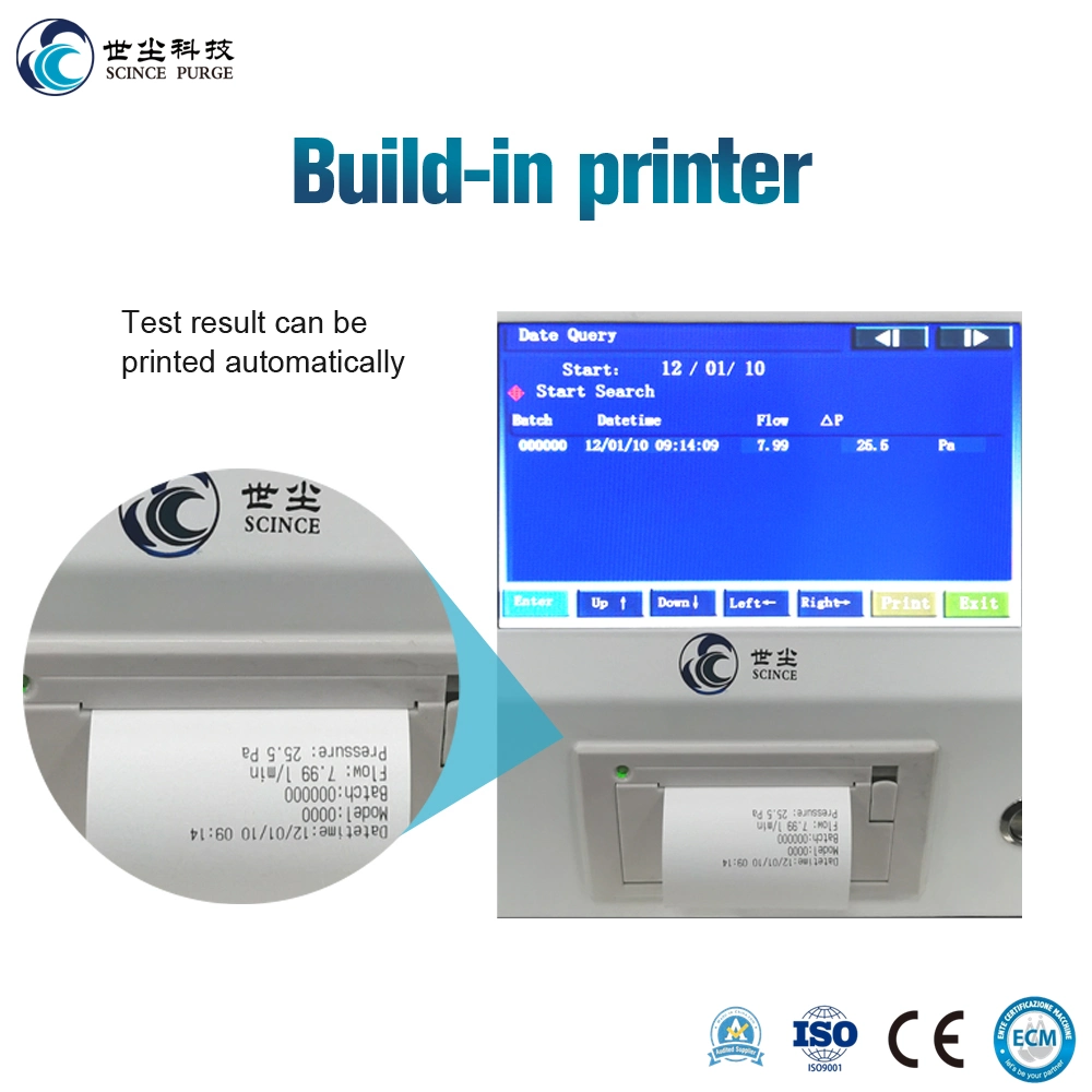 Differential Pressure Testing Equipment for Medical Face Mask