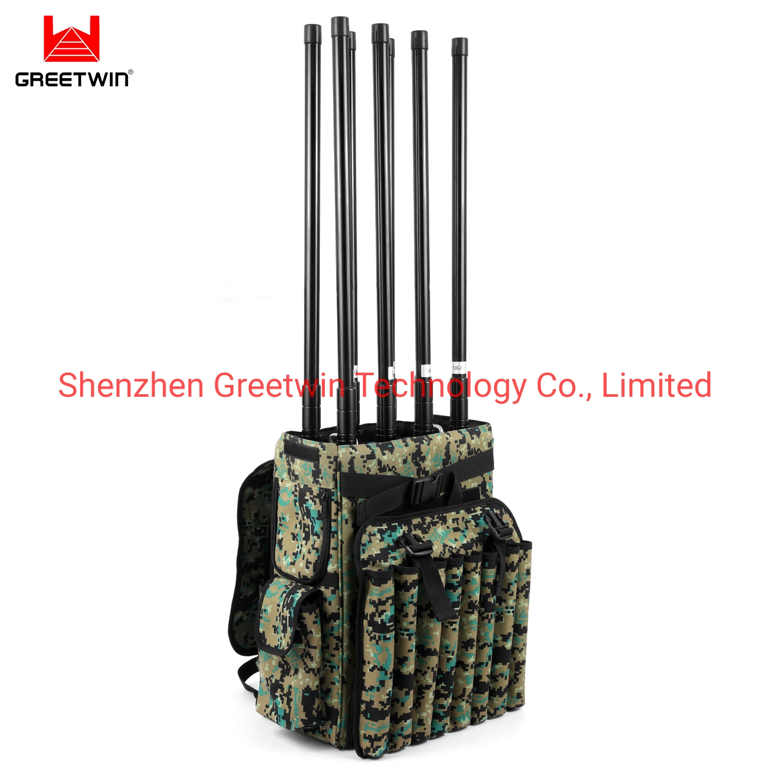 Greetwin 6 Band Anti Drone/Uav Jammer for Conference Security Detection