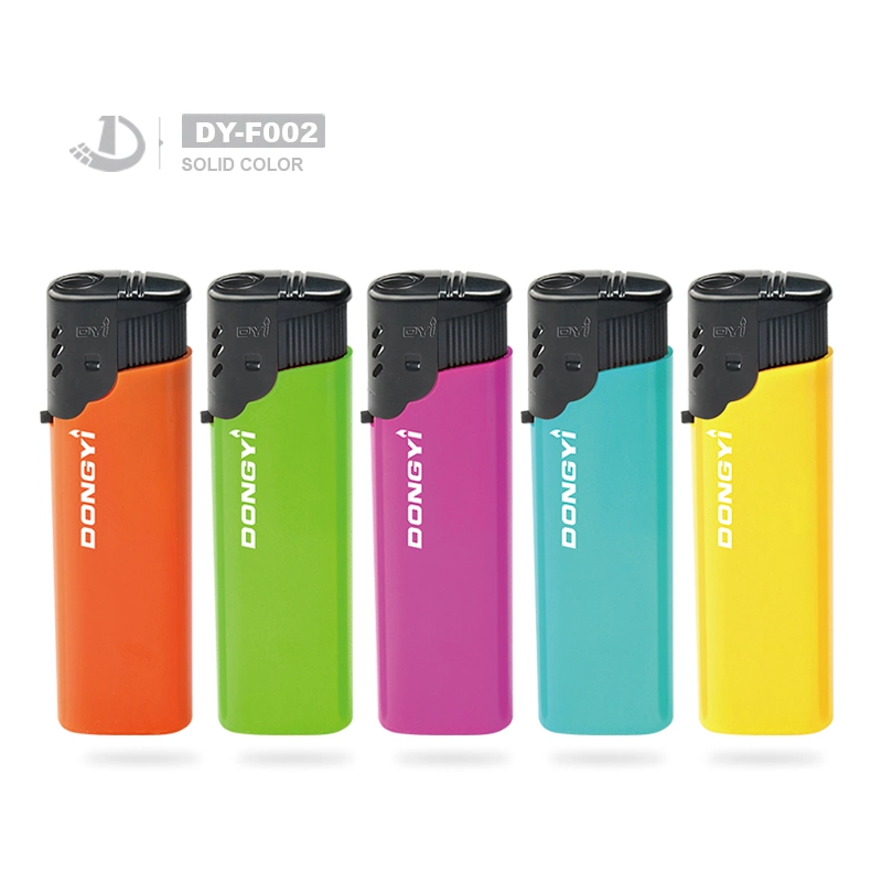 Men&prime; S Gift Encendedores Disposable Windproof Plastic Electronic Gas Cigarette Lighter