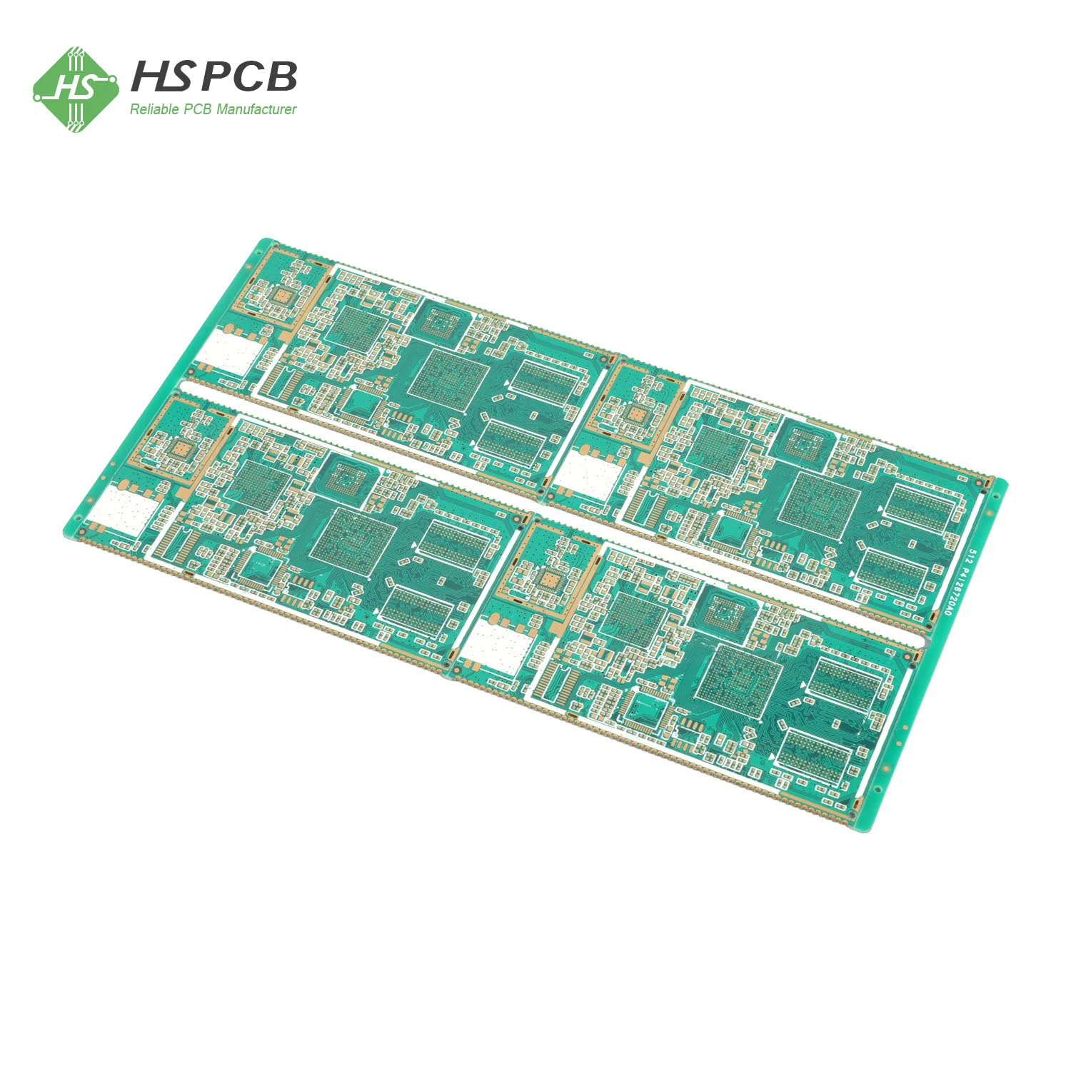 Pth Half-Holes Controlled Impedance 8oz Heavy Copper PCB Board Multilayer Circuit Board