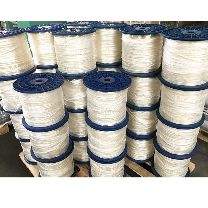 Grs Certified 100 Virgin High Viscosity 2.2mm Transparent High Strength Polyester Wire for Greenhouse