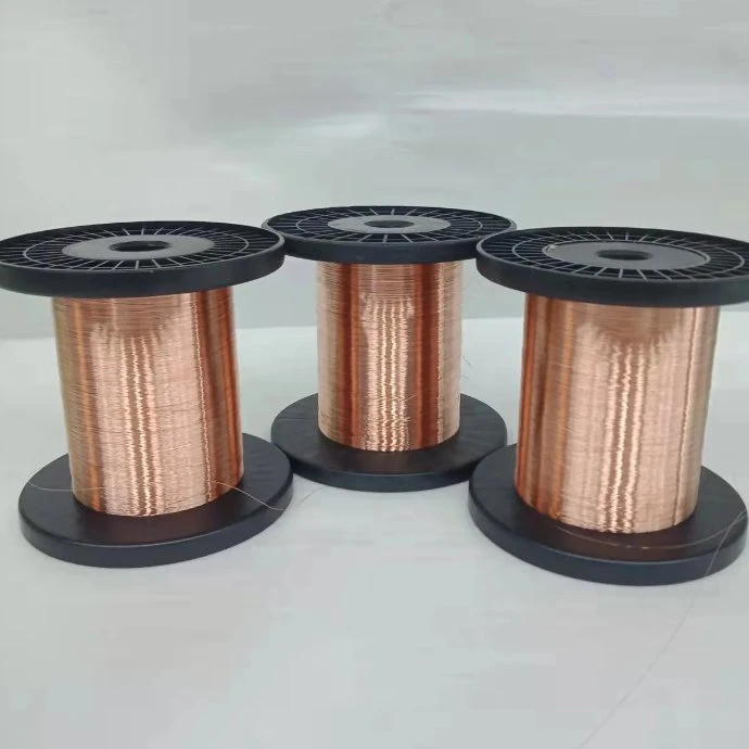 99.9% Pure Bare Solid Custom Diameter C1100 C1200 C2600 Enameled Copper Wire