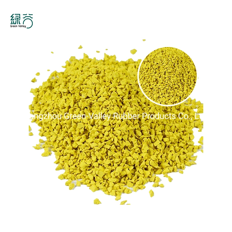 SGS Approved Colorful EPDM Granules for Playground Polyurethane Binder Rubber Granules Price EPDM