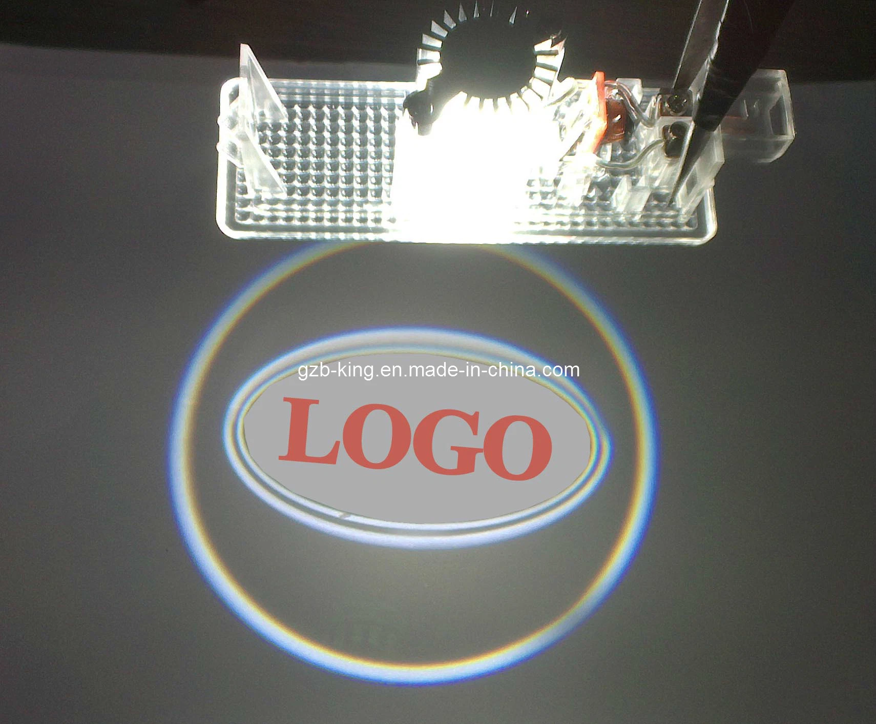 3D Car Door LED Logo Projector Light