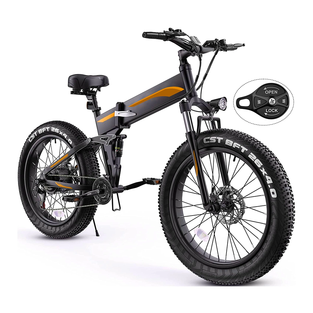 Fábrica china Nueva bicicleta eléctrica de moda de 500W Fat Bike