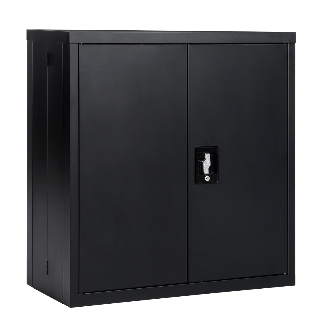 Hot Sale noir armoire métallique de stockage pliable avec des roues