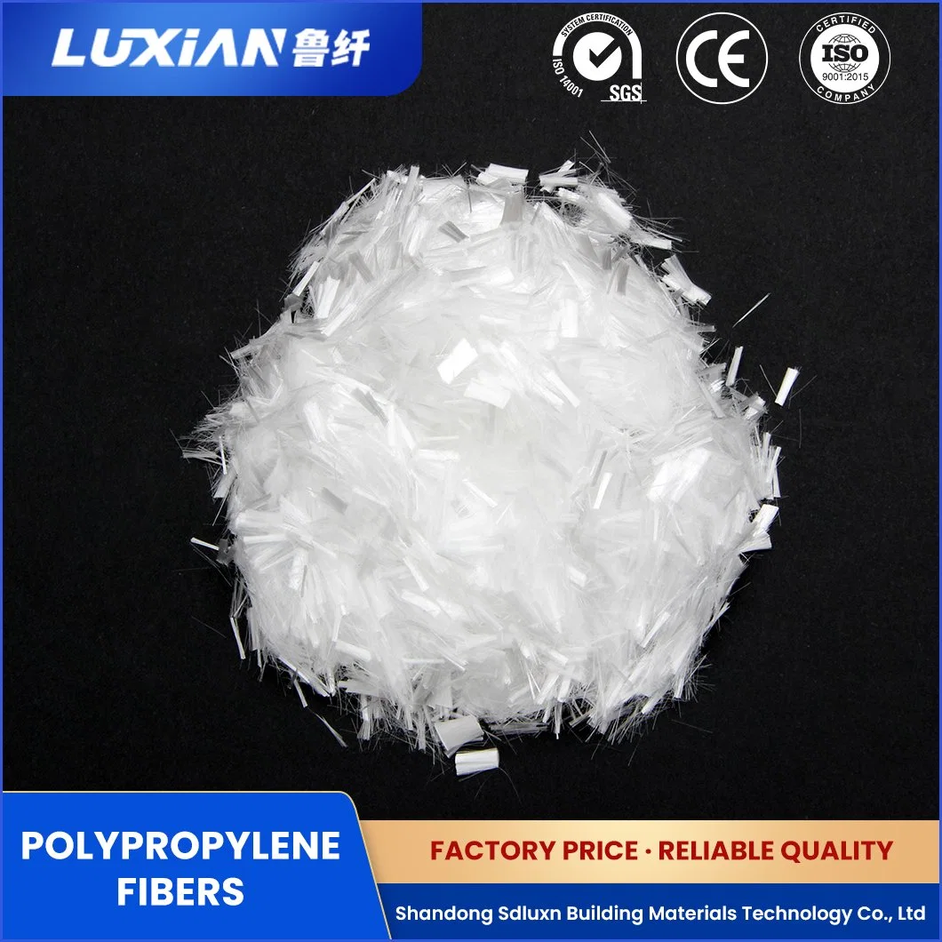 Sdluxn Engineering Ceramic Fiber Wholesale/Supplier Lxbg Modified Polypropylene Polypropylene Fiber Products China Good Elasticity PP Staple Flber Supplier