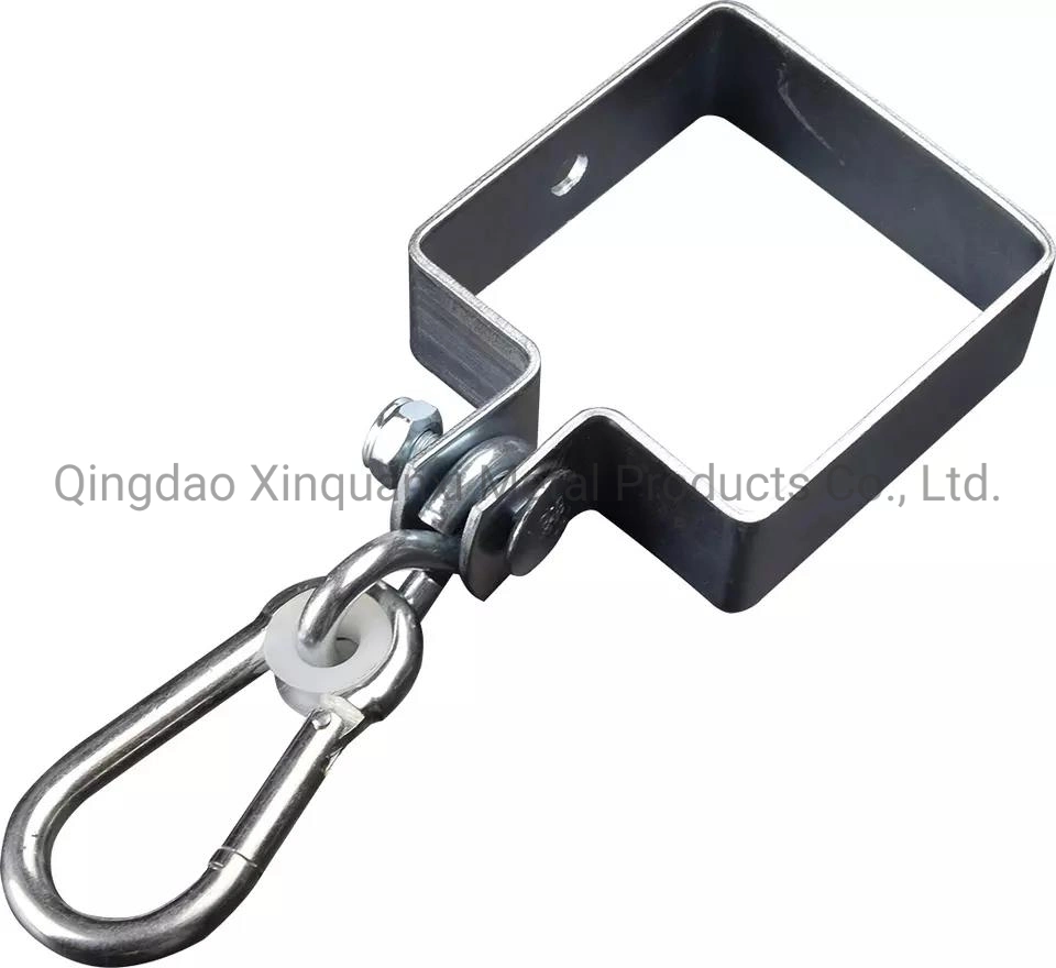 Square Swing Hooks Galvanized Steel Post Swing Set