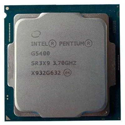 Процессор Intel Pentium Gold G5400 процессор для настольных ПК 2 Core 3.7GHz LGA1151, серия 300, 54W/58W BX80684G5400