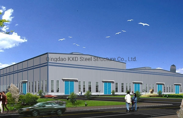 Prefabricated Steel Structural Commercial Workshop (KXD-SSW256)