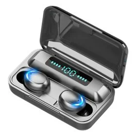 Best Selling Tws LED Display Game Stereo 5.0 Wireless Ear Buds Headsets with Power Bank Battery