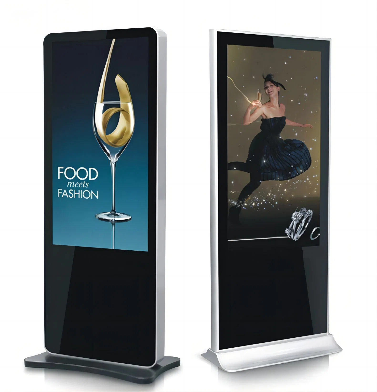 43/ 49/ 55/ 65inch Touch Screen LCD Advertising Media Player Digital Signage Kiosk with Windows/ Android System in China