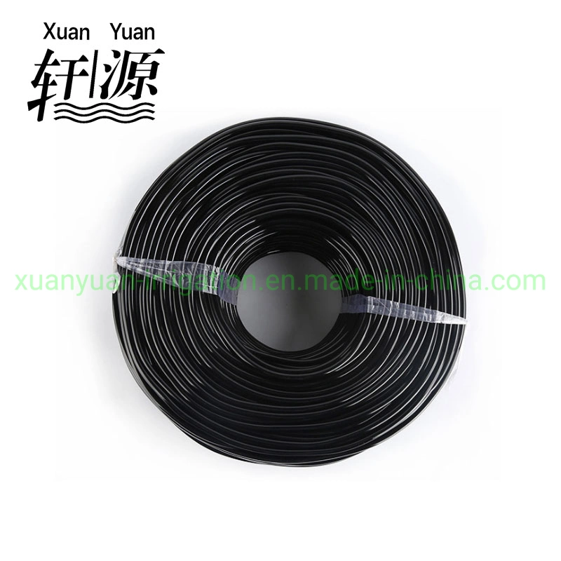 PVC Tube Plastic Hoses for Greenhouse/Farm Irrigation Black