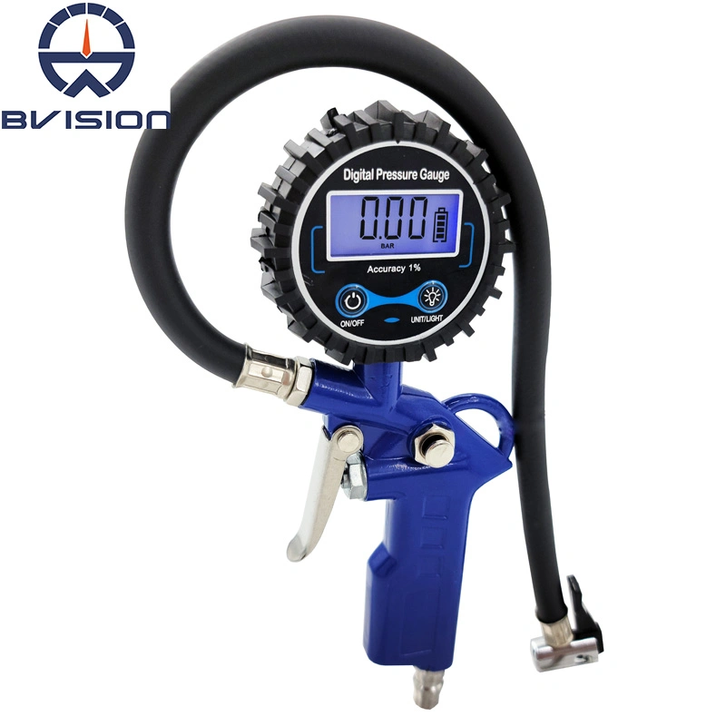 Pdg6 Heavy Duty Digital Tire Inflator with Digital Pressure Gauge 1% Accuracy