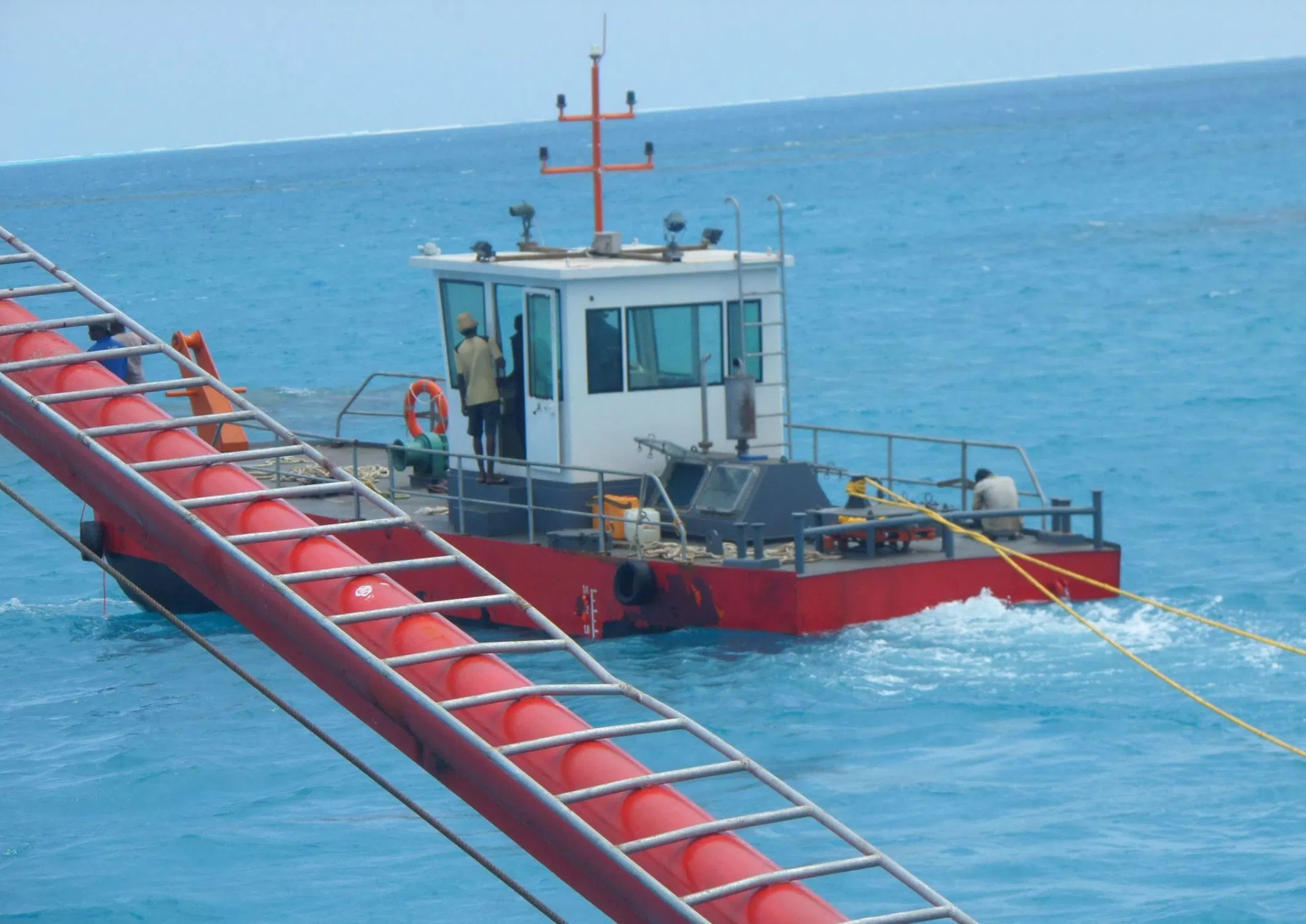 Dredger hidráulico Sand Carrier Work Tug Boat /Ship/Boat para el puerto Obras de dragado de puertos