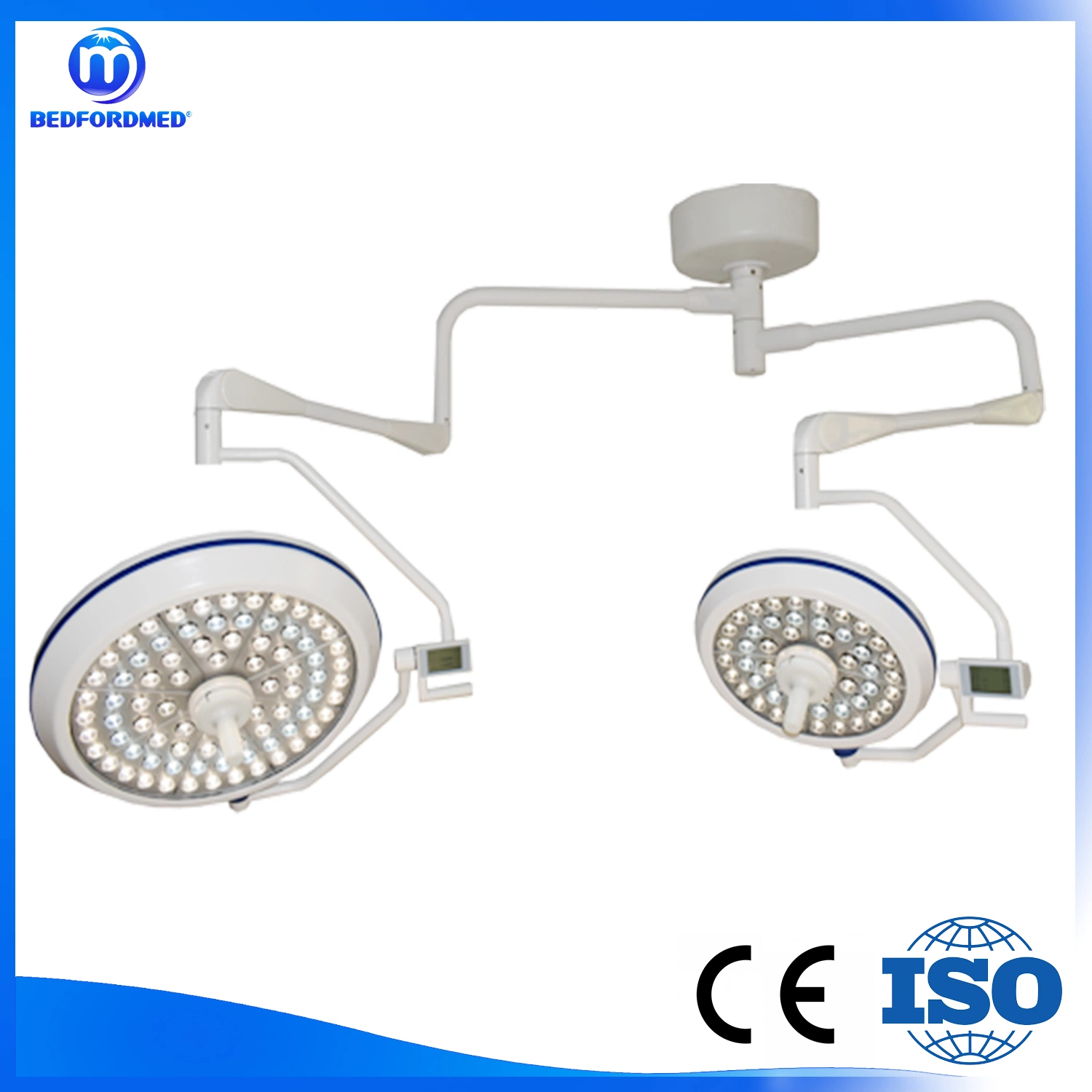 Medical Round Arm LED Operating Light Hospital Surgery Lamp II LED 700/500