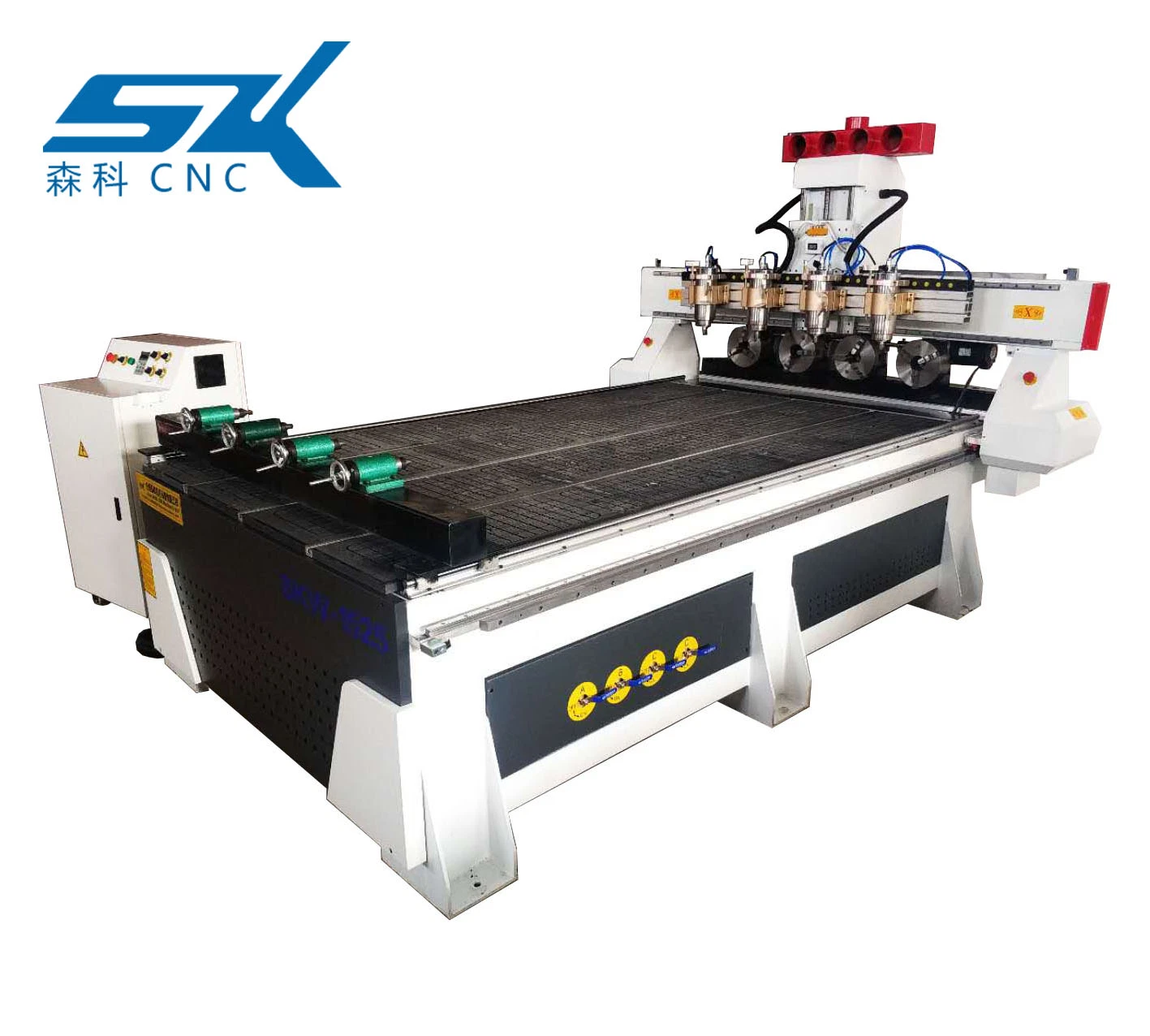 CE, FDA Manufacturer Supplied 3 Axis 4axis Wood Working, MDF Density Board Chair Leg Carving Machine Cutting Engraving Drilling CNC Router Machine