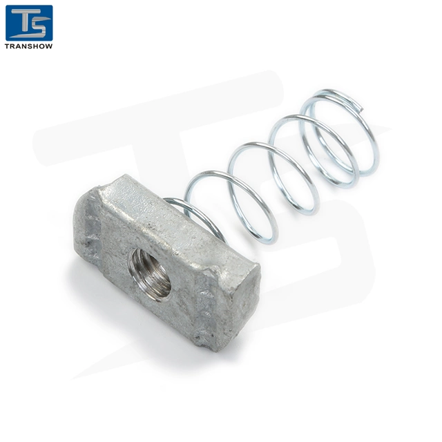 China Manufacturer Supply High quality/High cost performance Channel Spring Nut for Assemble Solar Bracket