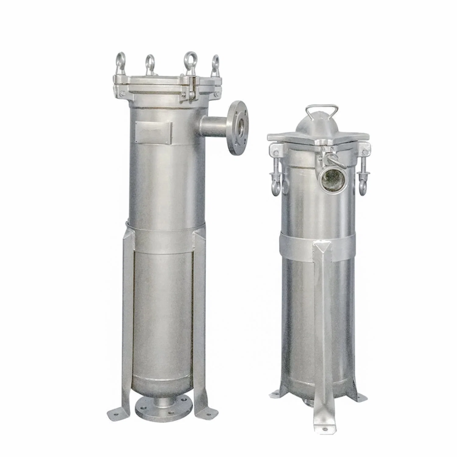 304 316 Single Bag Filter Housing Industrial Filtration Equipment for Food and Beverage