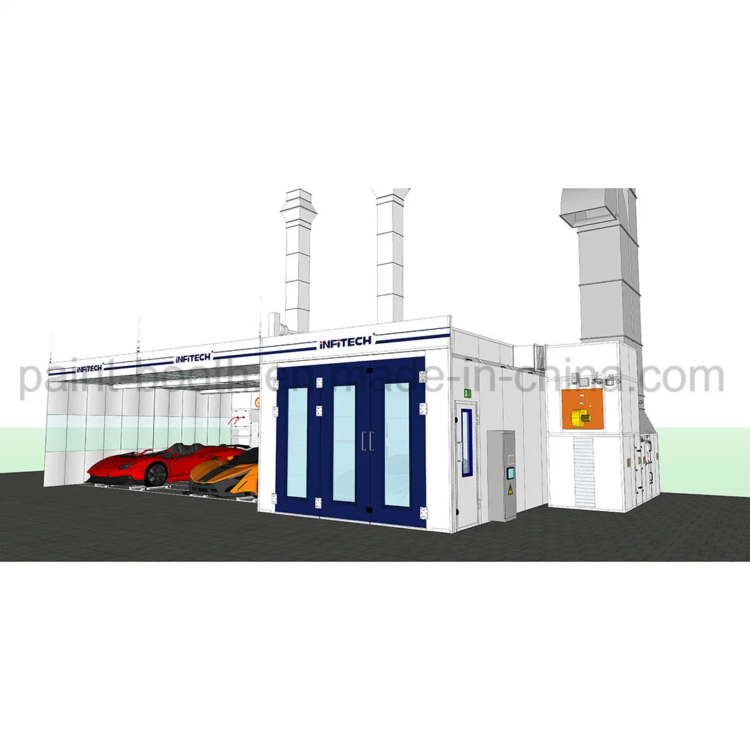 Mayorista/Proveedor Infitech Equipamiento de taller automotriz de la estación de reparación rápida / cabina de pulverización de pintura