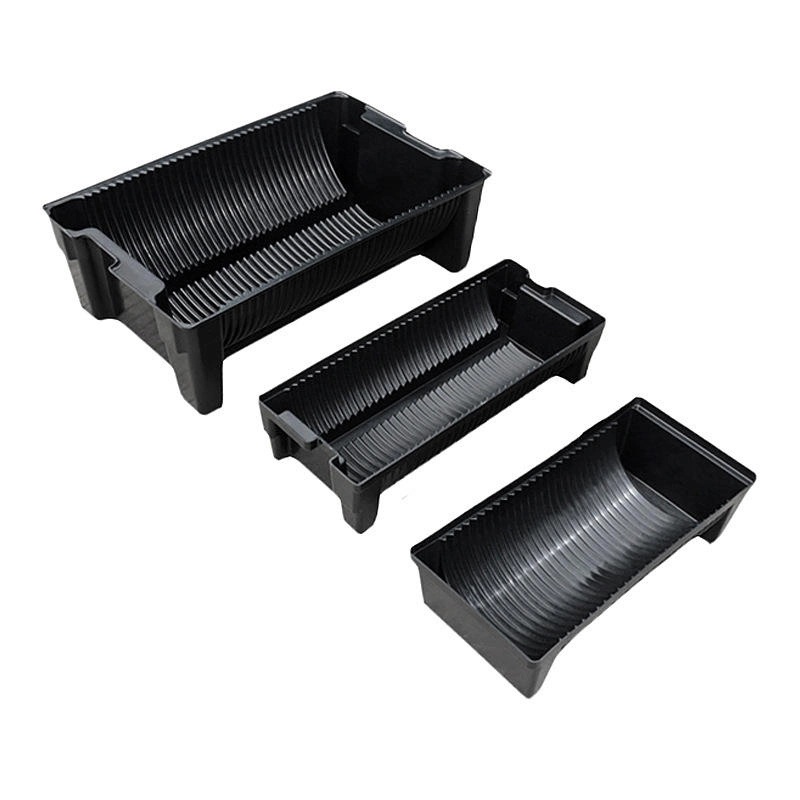 Electronic Component Storage ESD Tray Plastic ESD PCB Tray ESD Corrugated Carton Box PVC Black