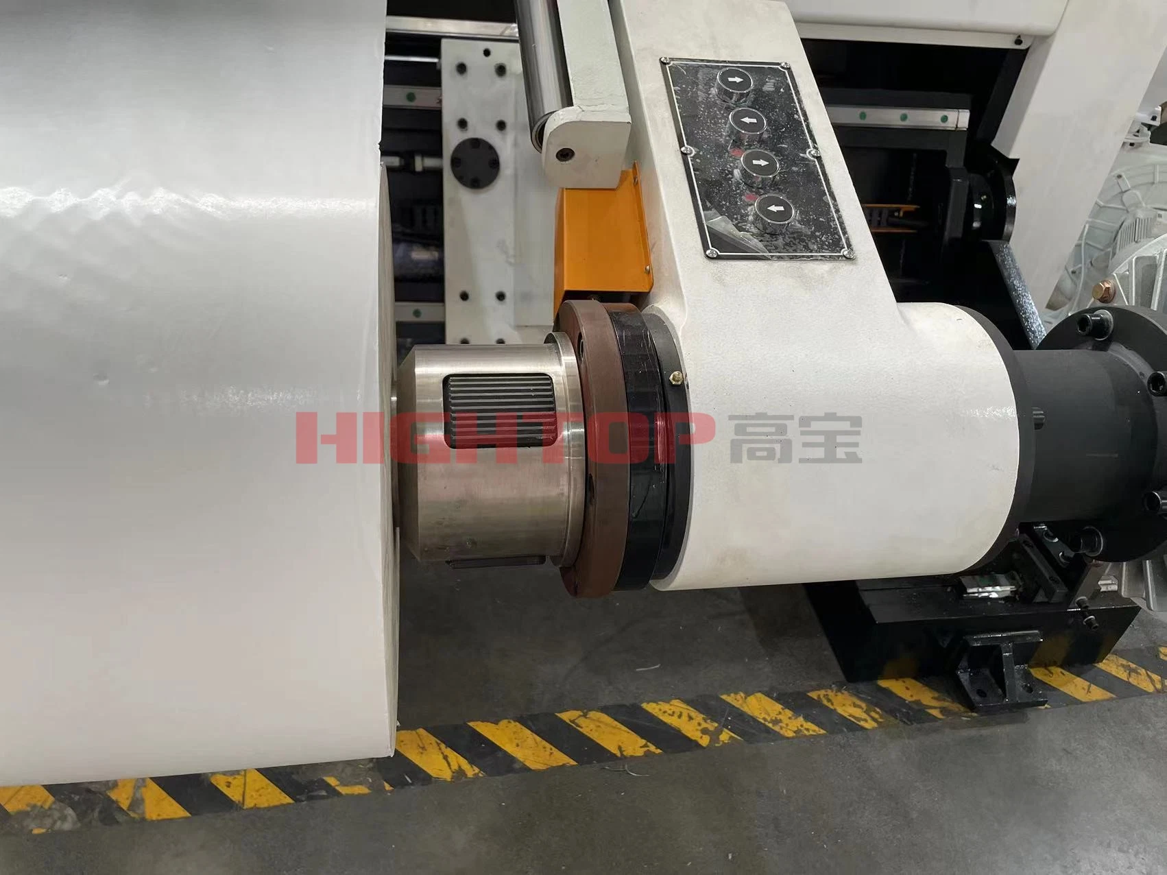 Jumbo Roll Coated Paper Duplex Slitter for Paper Cup, Shaftless Unwinder, Differential Shaft Rewinder