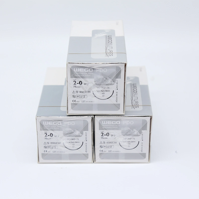 CE ISO Approved High quality/High cost performance  HS-S Both Absorbable and Non Absorbable Surgical Suture