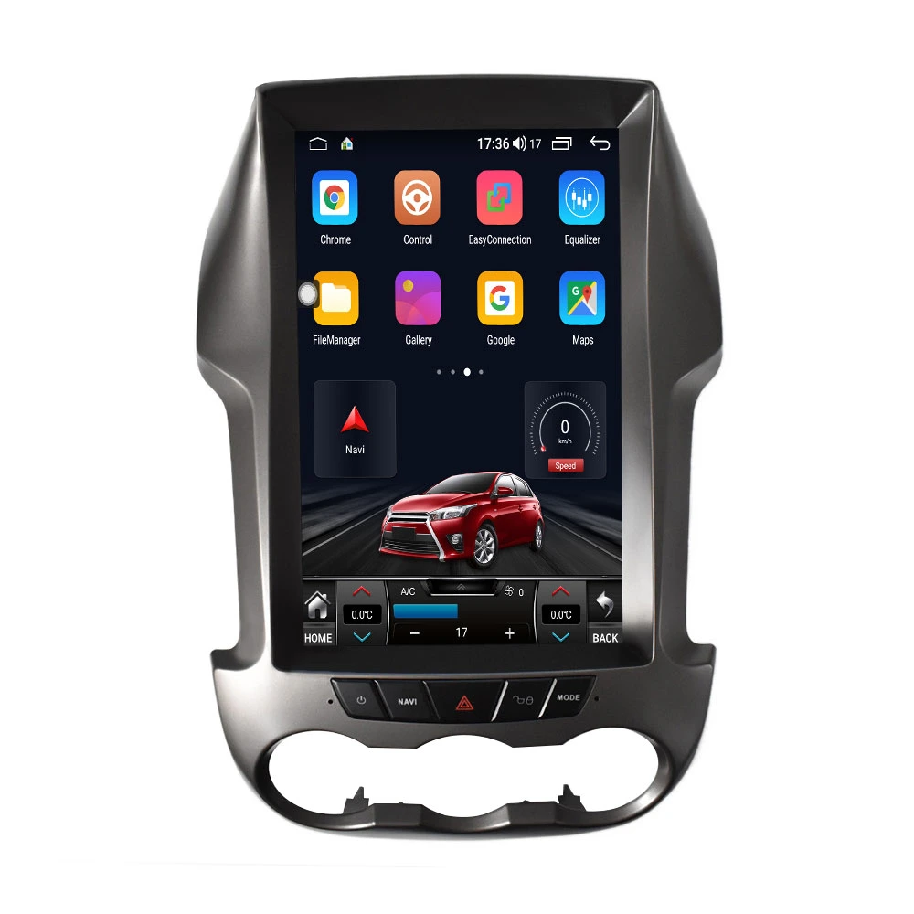 Sistema de navegação estéreo com tela sensível ao toque de 12,1 polegadas para Ford Ranger F250 2012 2013 2014 2015 2016. Reprodutor de DVD de carro de áudio e vídeo automotivo.