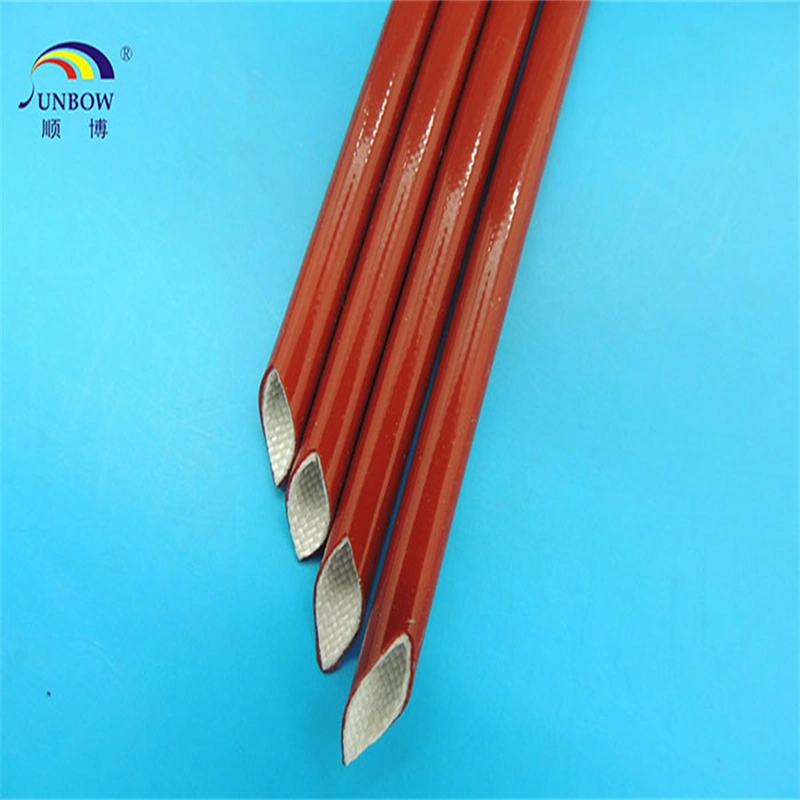 7kv Fiber Glass Braided Silicone Fiberglass Sleeving