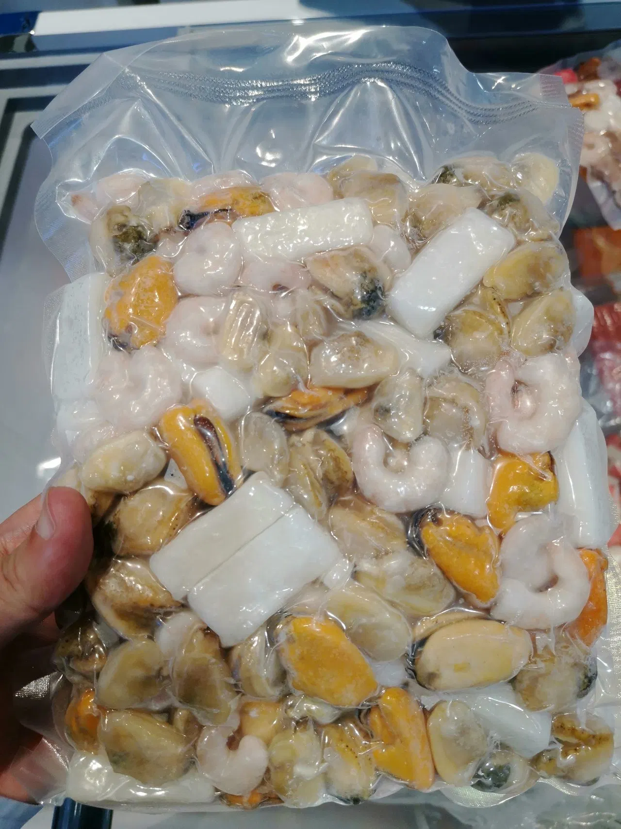 Замороженных морепродуктов смешайте Squid/Calamari/Calamar/терроризмом краб креветки моллюсками Memory Stick™