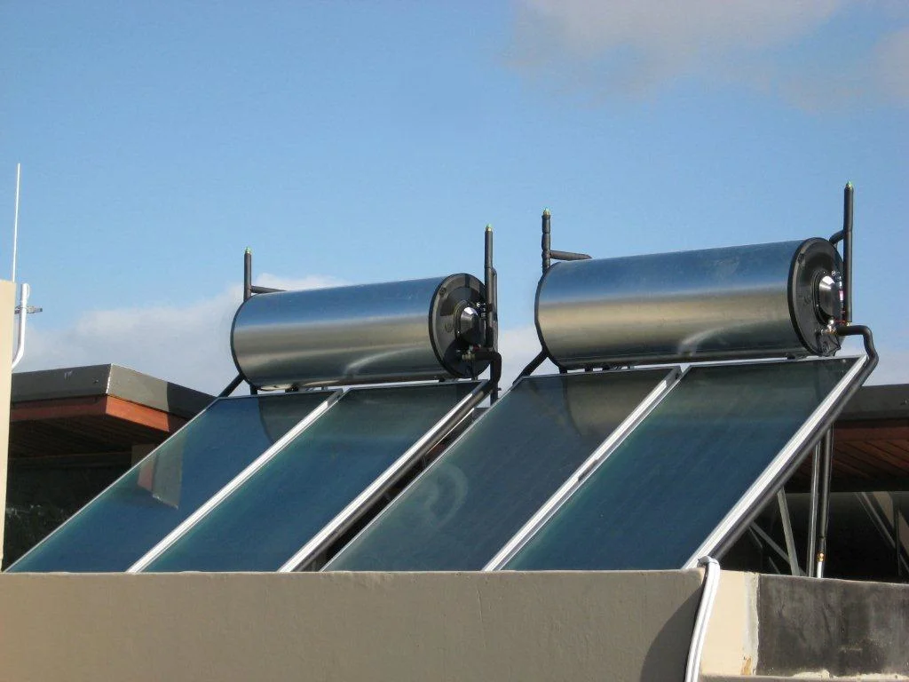 Flat Panel Solar Water Heater System