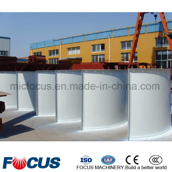 Stainless Steel 1000ton Bolted Sectional Cement Silo in Pieces